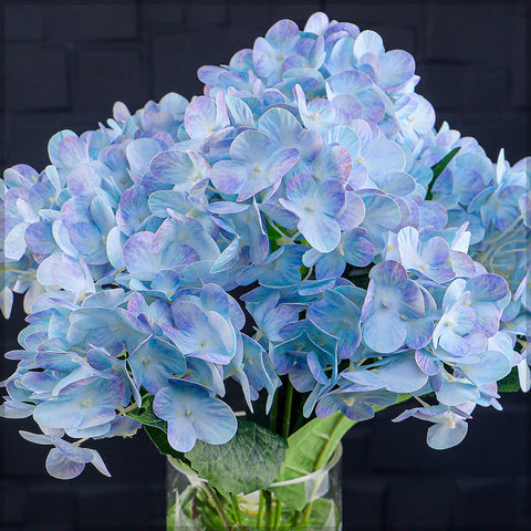 2bunches Nearly Natural 3D Hydrangea Flower