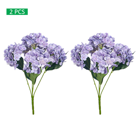 2bunches Nearly Natural 3D Hydrangea Flower