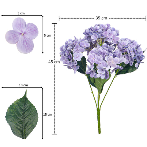 Nearly Natural 3D Hydrangea Flower