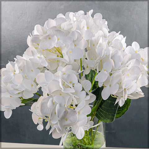 Nearly Natural 3D Hydrangea Flower