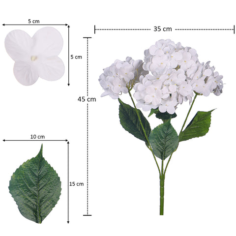 Nearly Natural 3D Hydrangea Flower