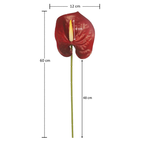 Nearly Natural Anthurium Flower Stem