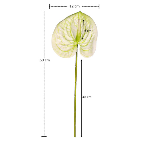 Nearly Natural Anthurium Flower Stem