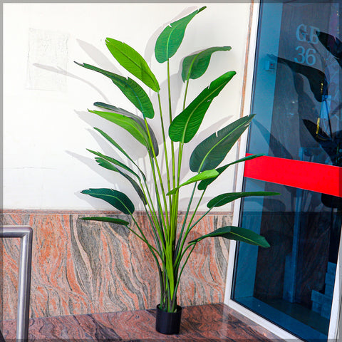 Nearly Natural Artificial Banana Plant