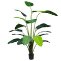 Nearly natural artificial banana plant for home décor