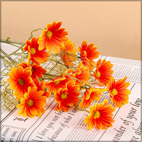 2pcs Nearly Natural Daisy Flower Stem