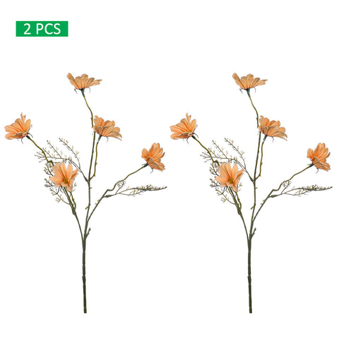 2pcs Nearly Natural Daisy Flower Stem