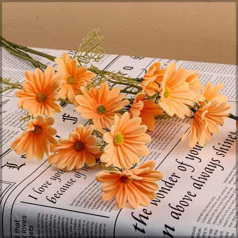 2pcs Nearly Natural Daisy Flower Stem