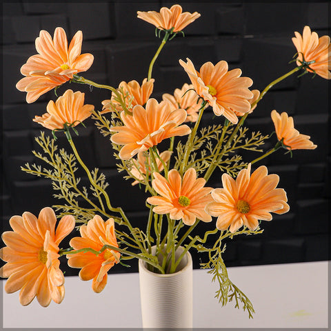 2pcs Nearly Natural Daisy Flower Stem