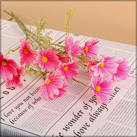 2pcs Nearly Natural Daisy Flower Stem