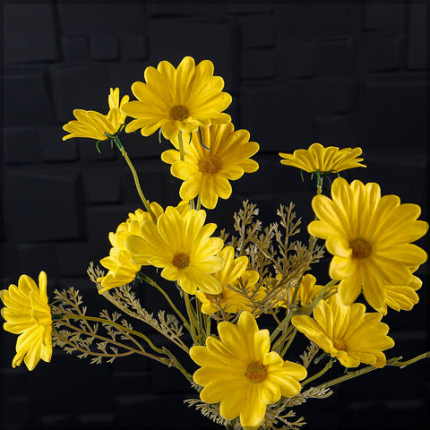 2pcs Nearly Natural Daisy Flower Stem