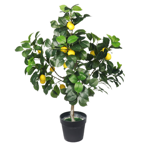 Artificial lemon plant with realistic design