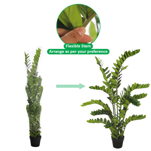 Nearly Natural Artificial Money Plants