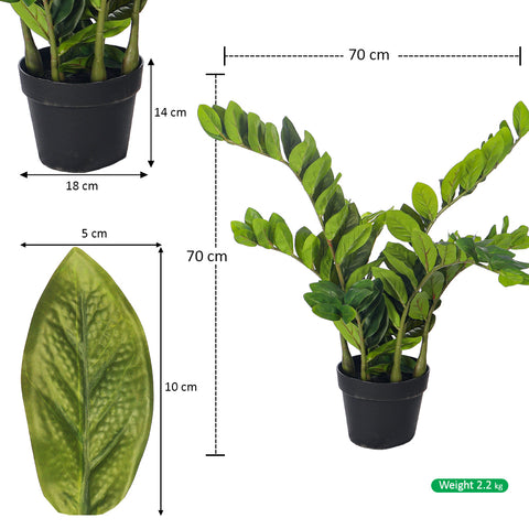 Nearly Natural Artificial Money Plants