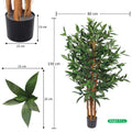 Potted 150cm artificial plant for living room