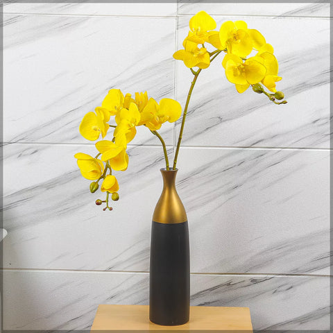 2pcs Nearly Natural Artificial Orchid Flower