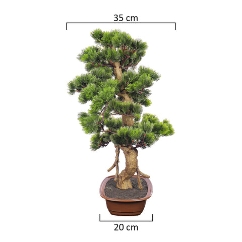 Artificial large bonsai tree for modern homes