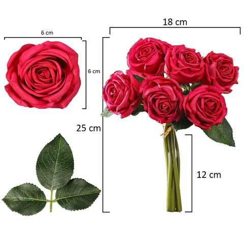 Real Touch Artificial Rose Flowers