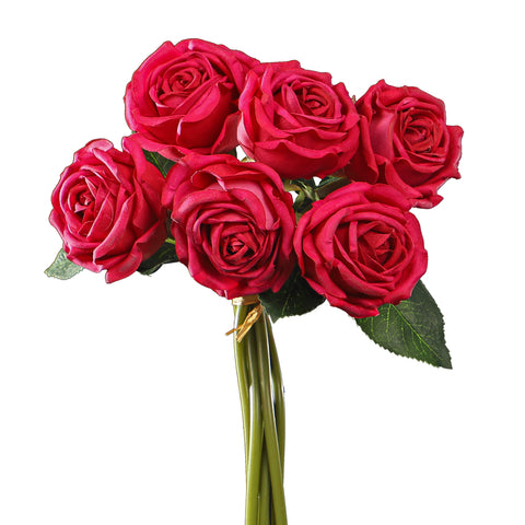 Real Touch Artificial Rose Flowers