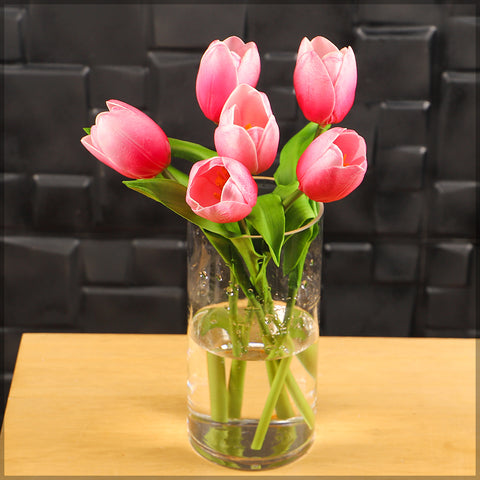 Natural Look Artificial Tulips