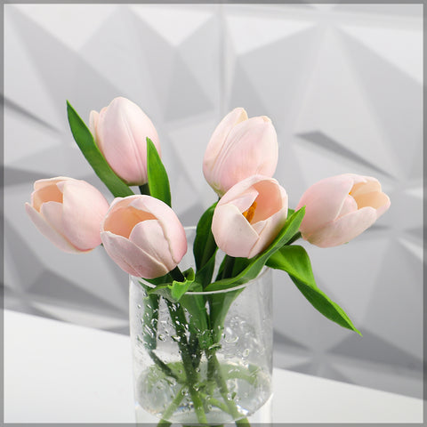 Natural Look Artificial Tulips