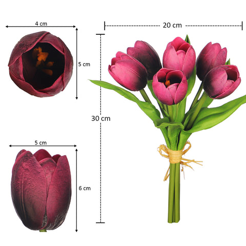 Natural Look Artificial Tulips