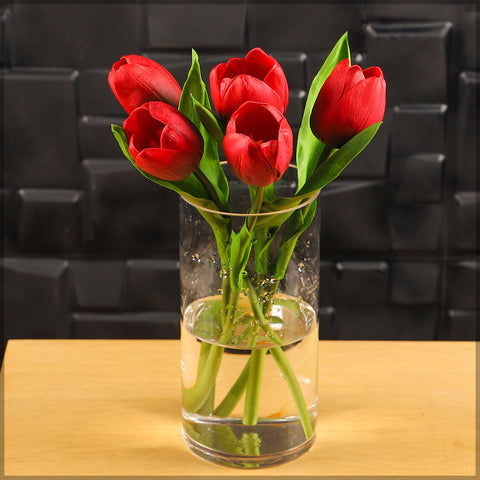 Natural Look Artificial Tulips