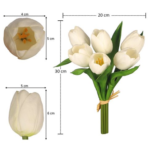 Natural Look Artificial Tulips