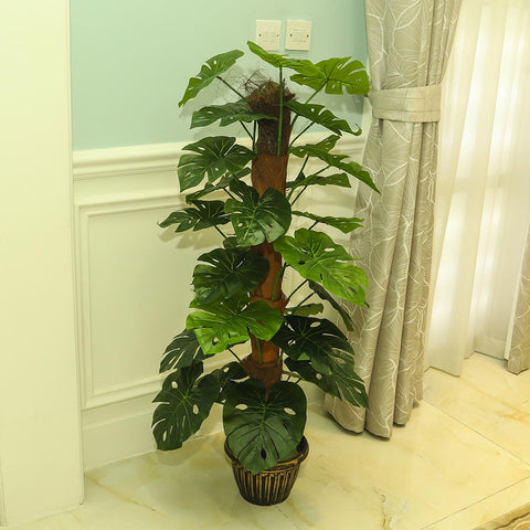 Artificial Monstera Tree 1.24 Meters High