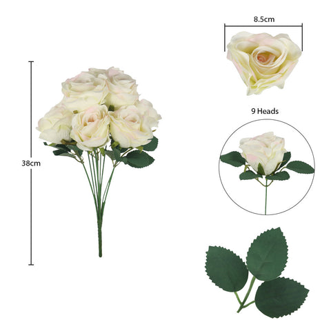 Artificial Silk Rose Flowers