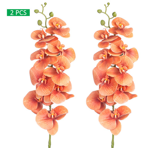 2PCS Artificial Orchid Flowers in Different Colors