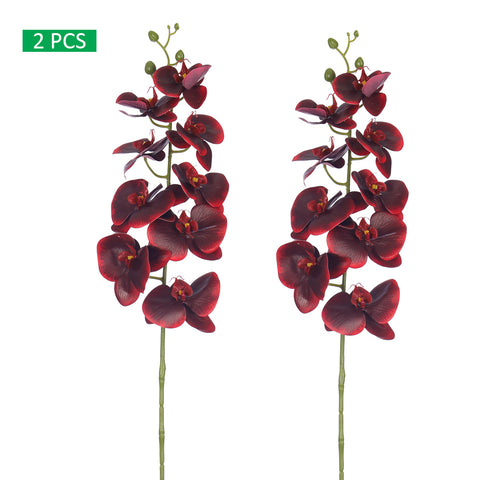 2PCS Artificial Orchid Flowers in Different Colors