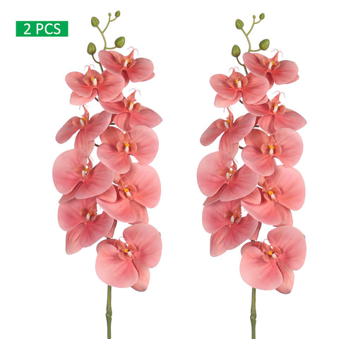 2PCS Artificial Orchid Flowers in Different Colors