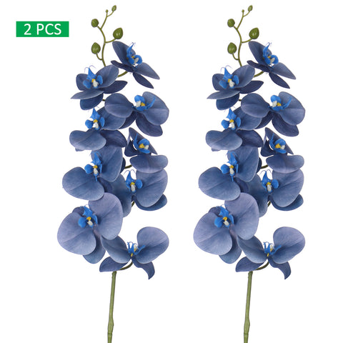 2PCS Artificial Orchid Flowers in Different Colors