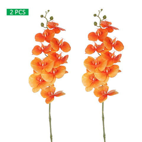 2PCS Artificial Orchid Flowers in Different Colors