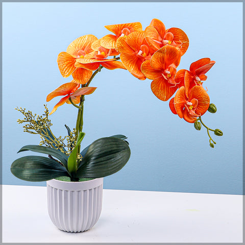 2PCS Artificial Orchid Flowers in Different Colors