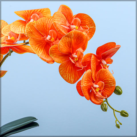 2PCS Artificial Orchid Flowers in Different Colors