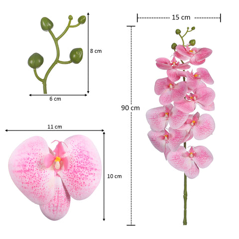 2PCS Artificial Orchid Flowers in Different Colors