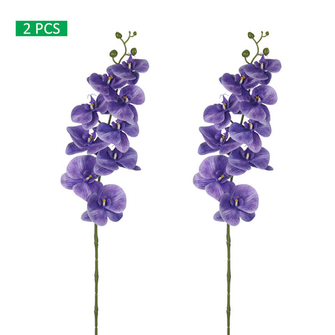 2PCS Artificial Orchid Flowers in Different Colors