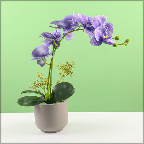 2PCS Artificial Orchid Flowers in Different Colors