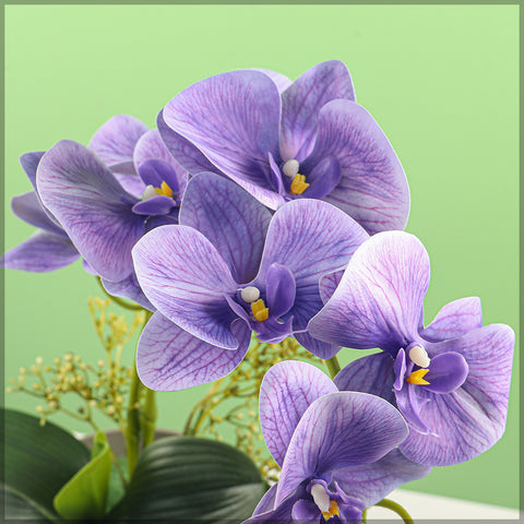 2PCS Artificial Orchid Flowers in Different Colors