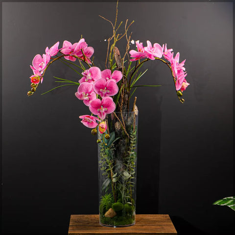 Pink Orchid Arrangements