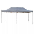 Gray outdoor rectangular portable canopy tent