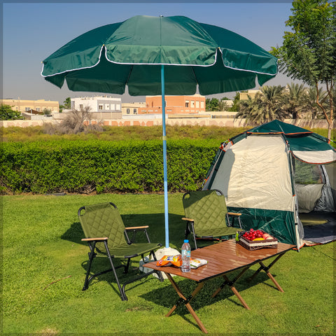 Outdoor Umbrella with Plastic Base