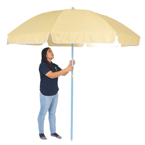 Outdoor Umbrella with Plastic Base