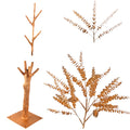 Faux golden eucalyptus tree for office spaces