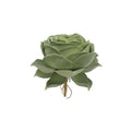 Artificial rose succulent plant green