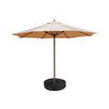 Sandbag for parasol base ensures umbrella stability