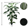 2 meter peace lily artificial plant for bright and elegant interiors