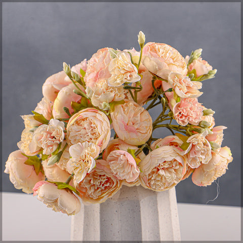 Artificial Mini Peony Flower Bouquet